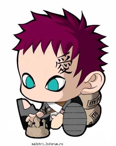 Gaara - Imi place de Gaara Atunci cand sta pe loc ji - Naruto